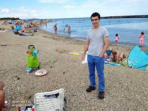 QUENTIN DE PASSAGE A AGDE CE 2 07 2020